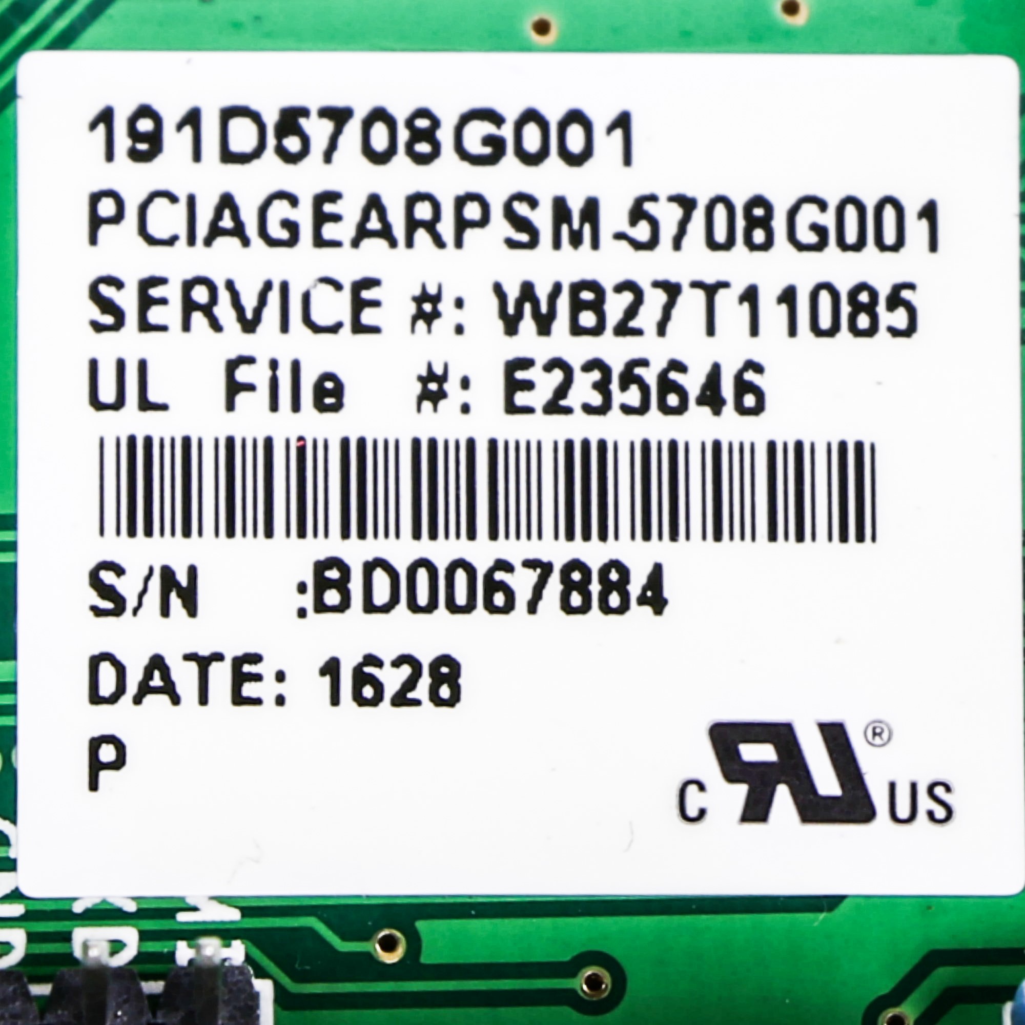 GE Appliances WB27T11085