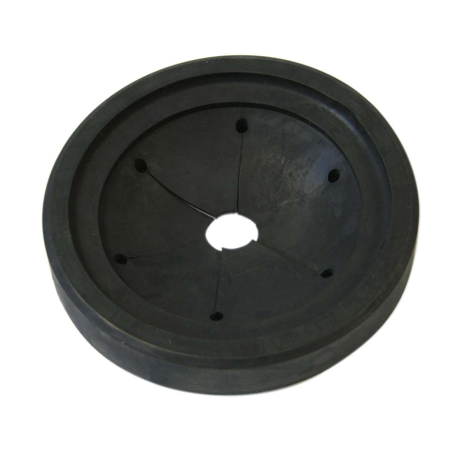 37596 3-7/8 OD BLACK RUBBER DISPOSAL SPLASH GUARD (BAGGE