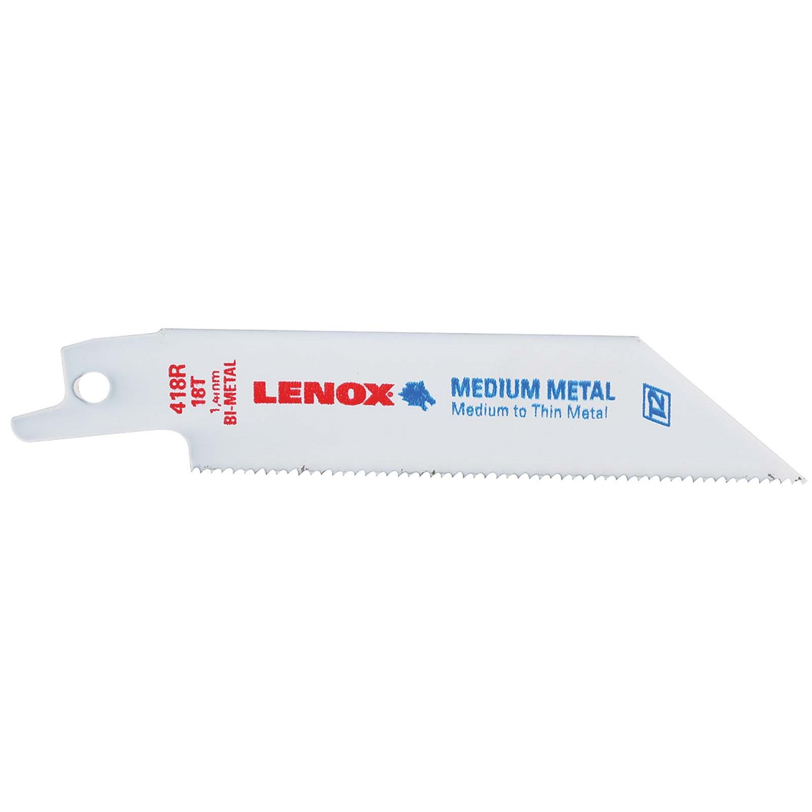 20936 4 18TPI RECIPROCATING SAW BLADE, METAL (5 PACK)