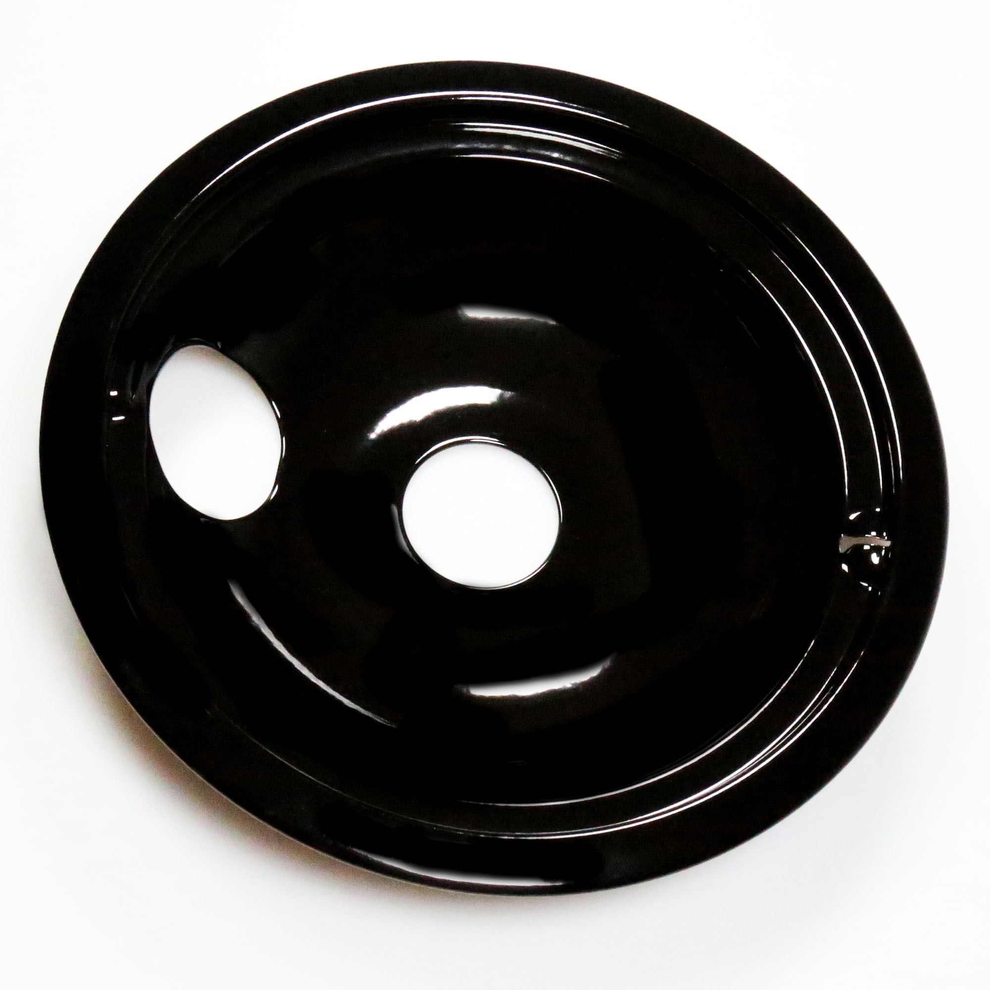 WB31M19 ELEC RANGE BLACK 8 INCH PRCLN. DRIP BOWL