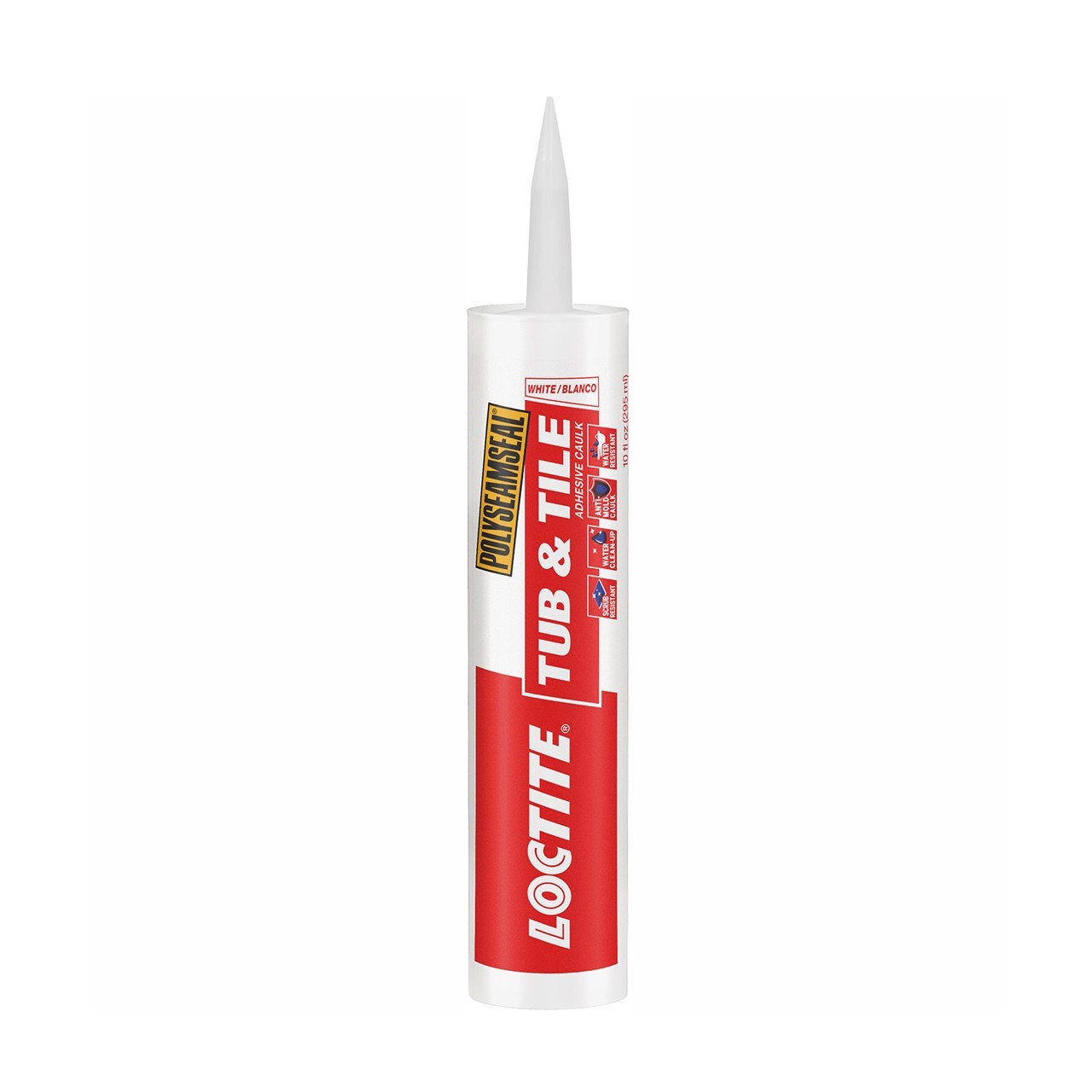 97337 CAULK ADHESIVE, TUB & TILE WHITE, 5.5 OZ