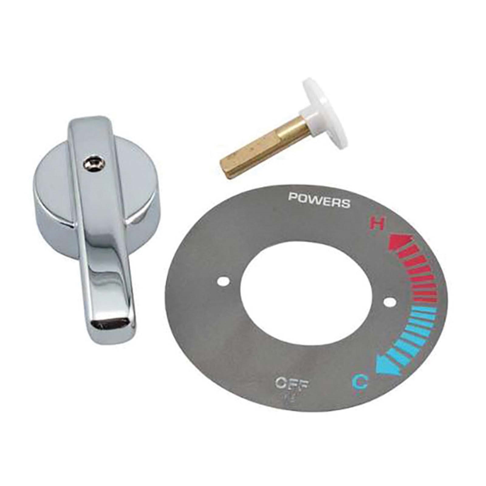 38439 LEVER HANDLE KIT, WITH HANDLE SCREW, ESCUTCHEON DE