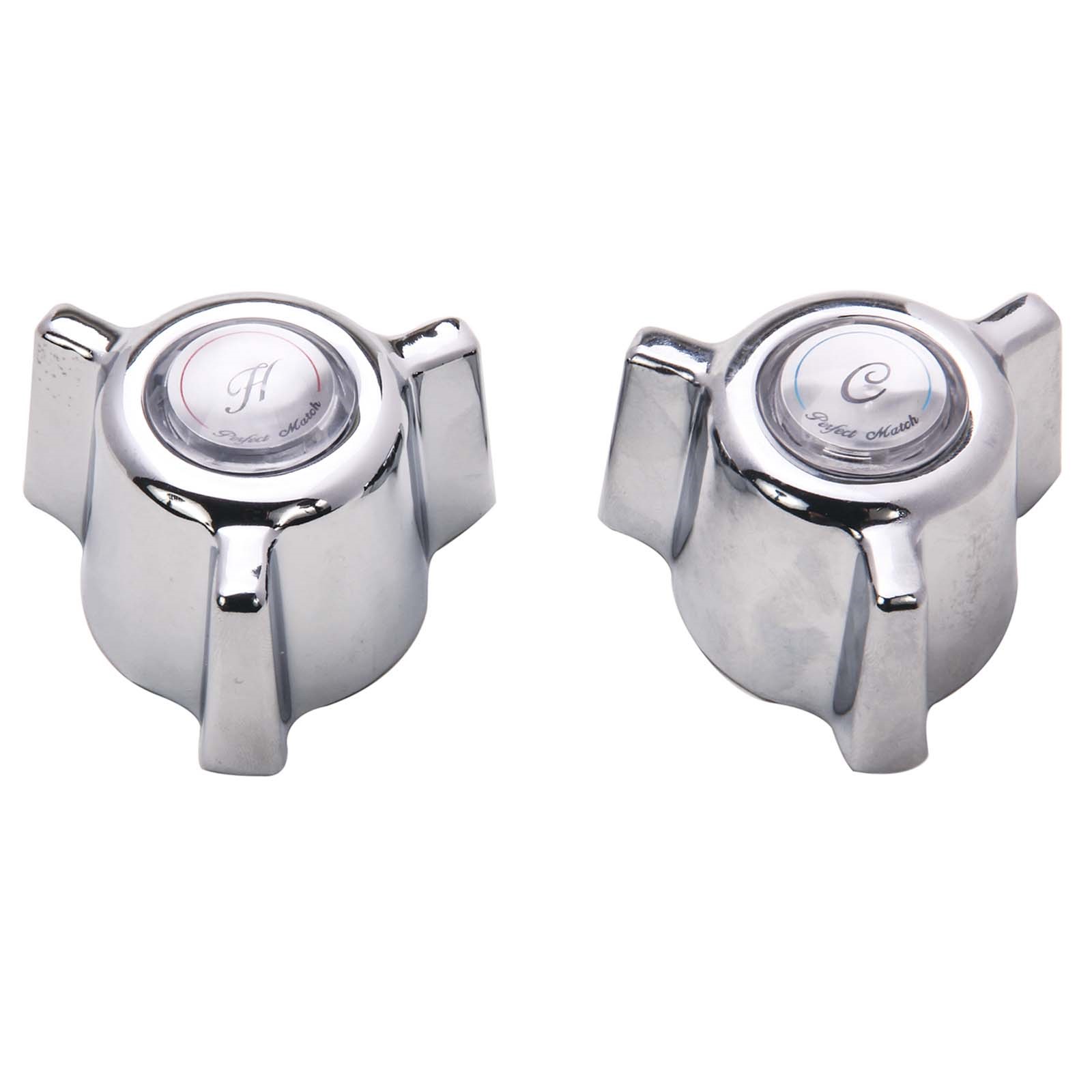 46501 DIRECT-FIT CROSS CANOPY HANDLES IN CHROME