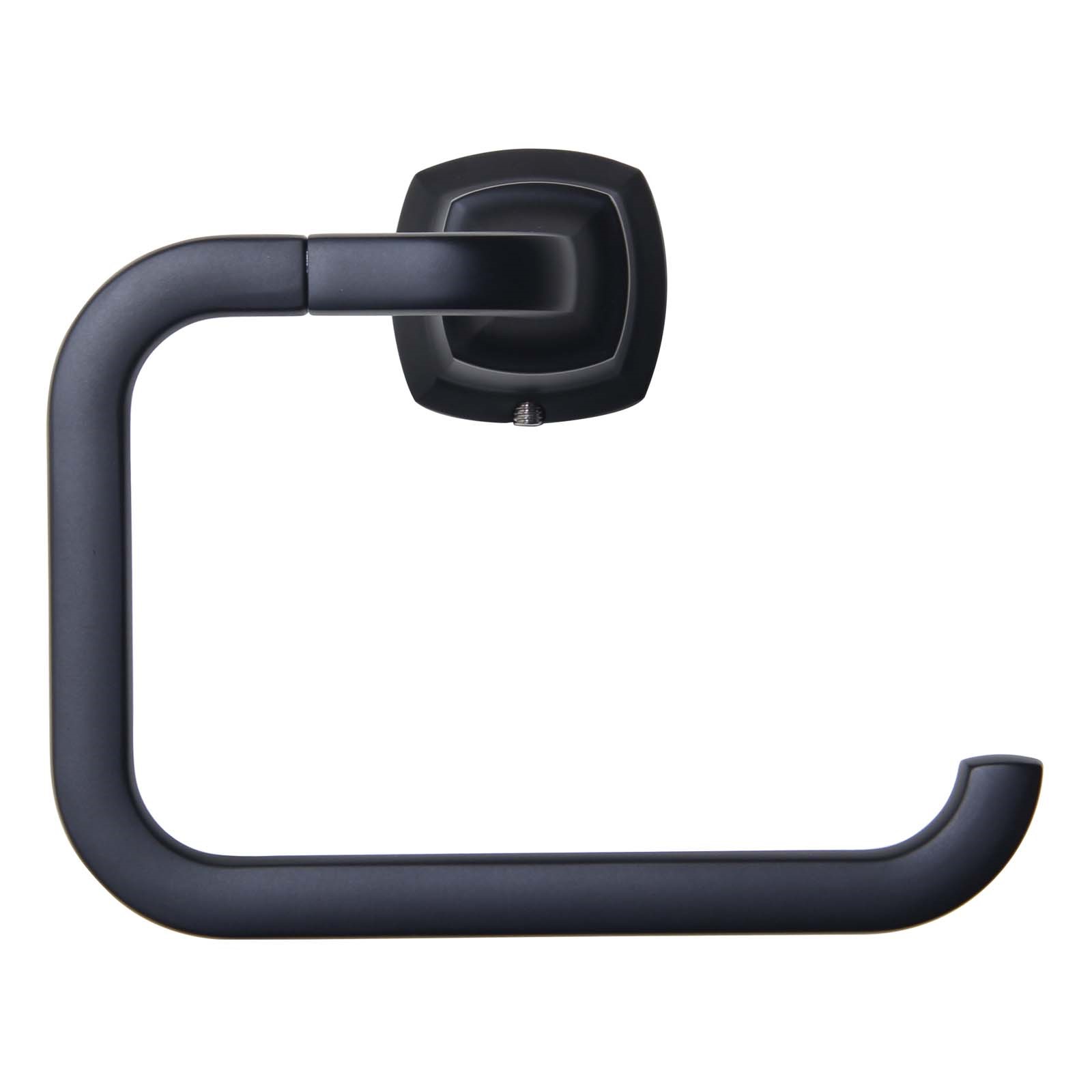 81656 ARCHITEC TOILET PAPER HOLDER, MATTE BLACK