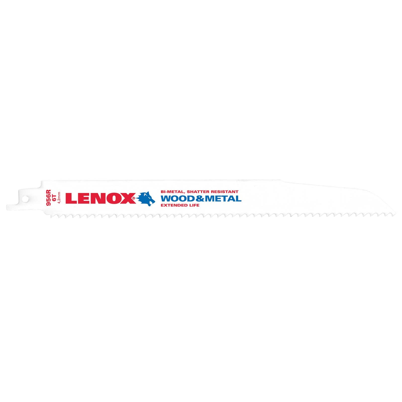 20950 9 6TPI RECIPROCATING SAW BLADE, ROUGH-IN (5 PACK)