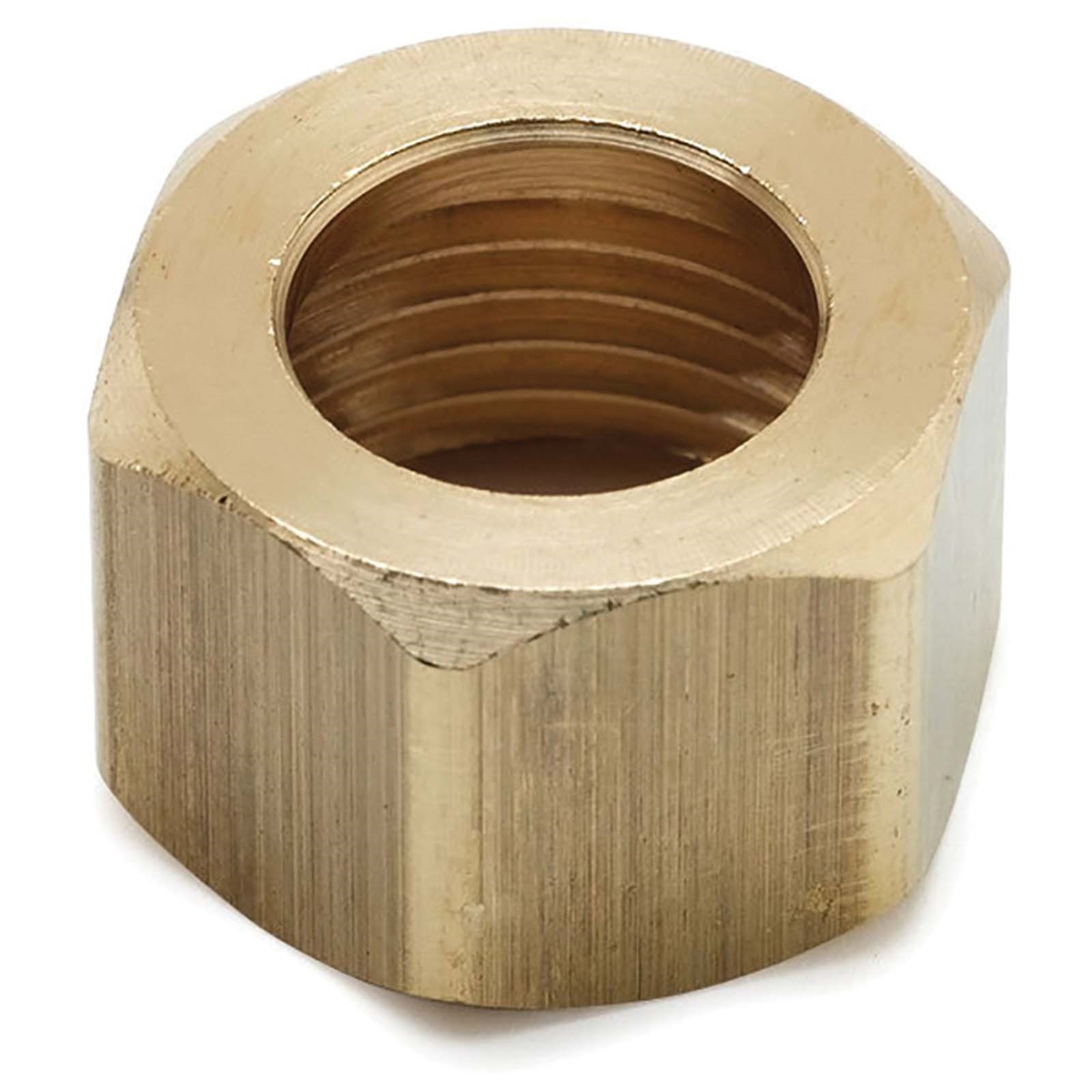 87024 1/2IP FAUCET SUPPLY NUT-BRASS