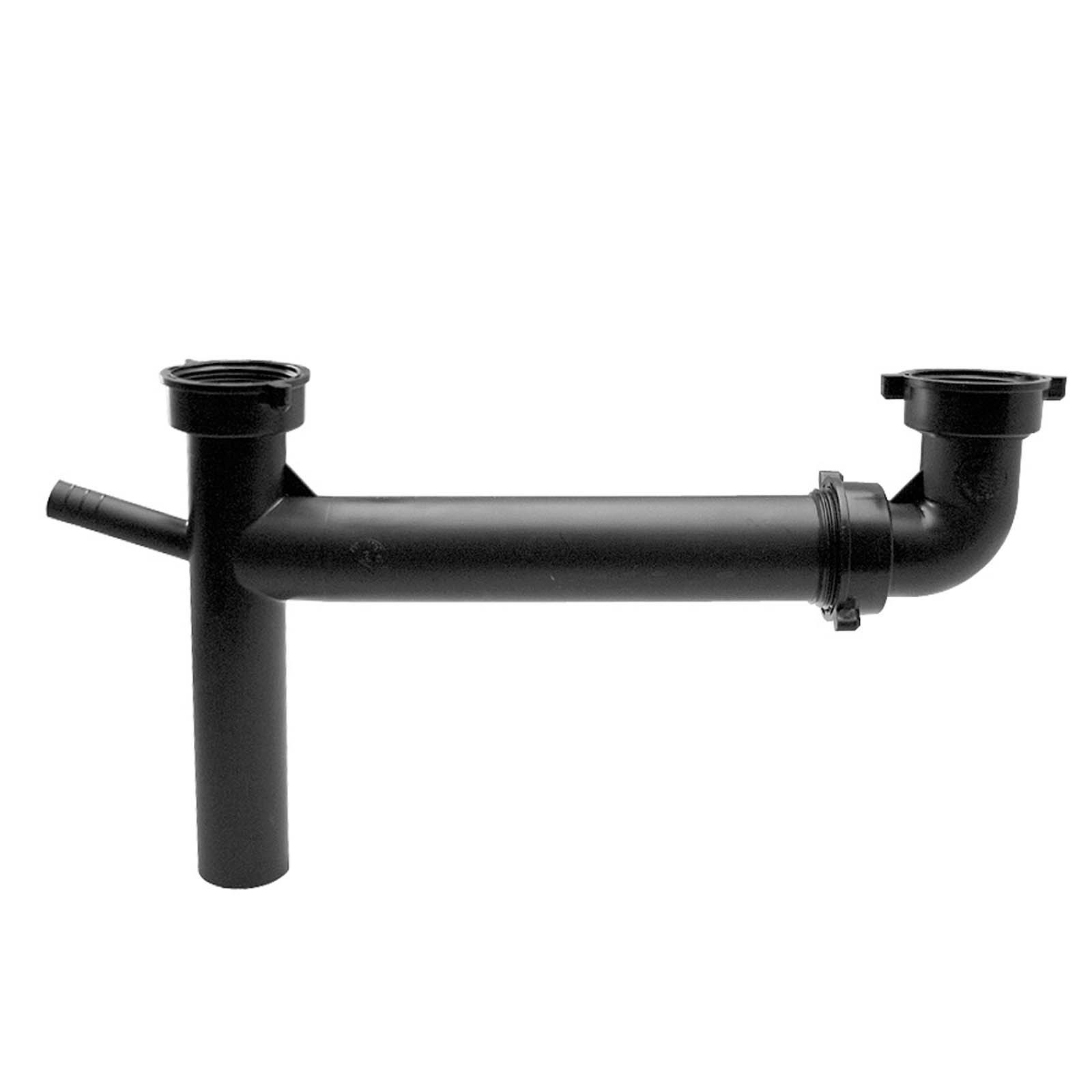 55777W E.O.WASTE W/DISHWASHER BRANCH 1-1/2,DC,BLK,3/4BRAN