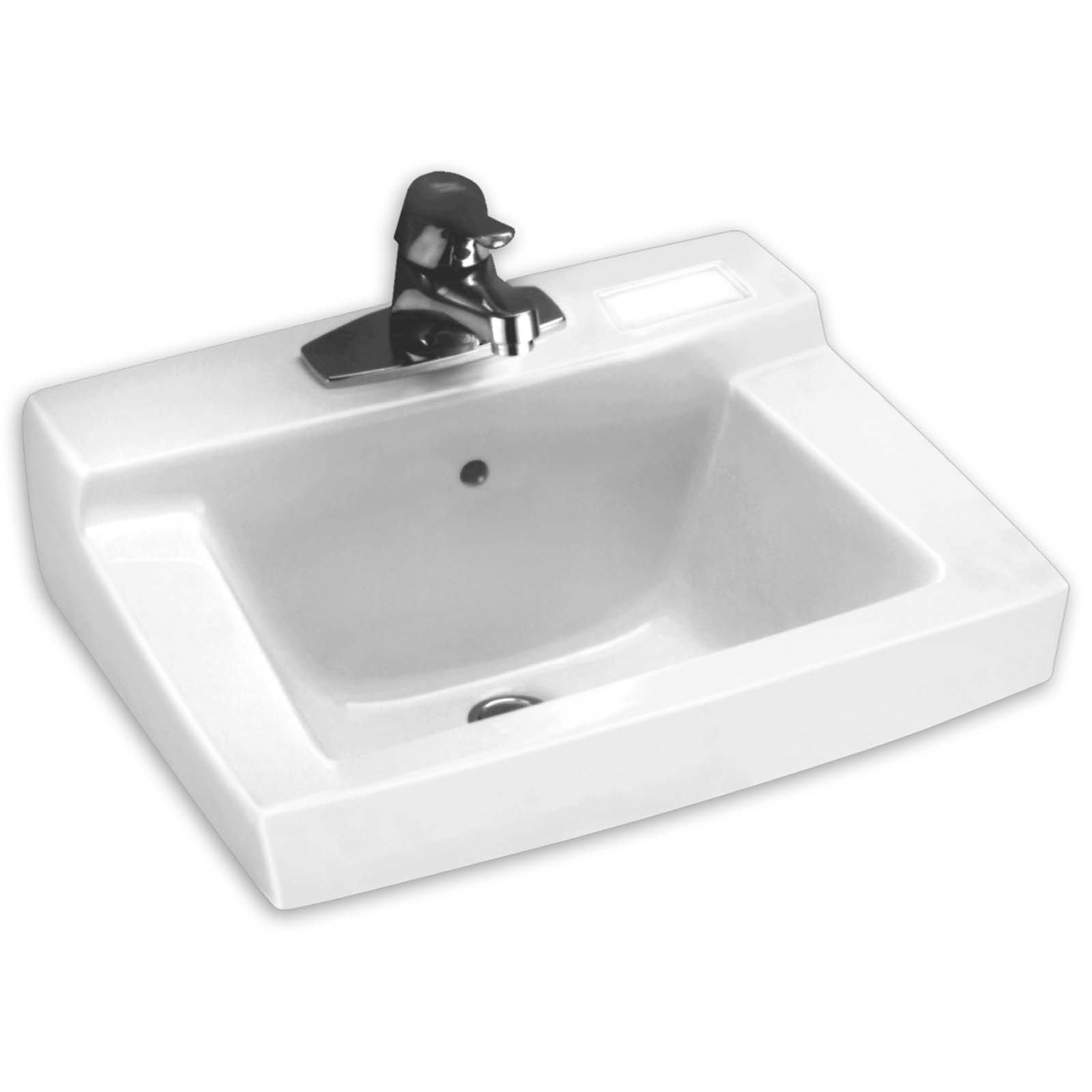 100016 AM STD DECLYN WALL-HUNG LAV SINK, 4 CENTERS