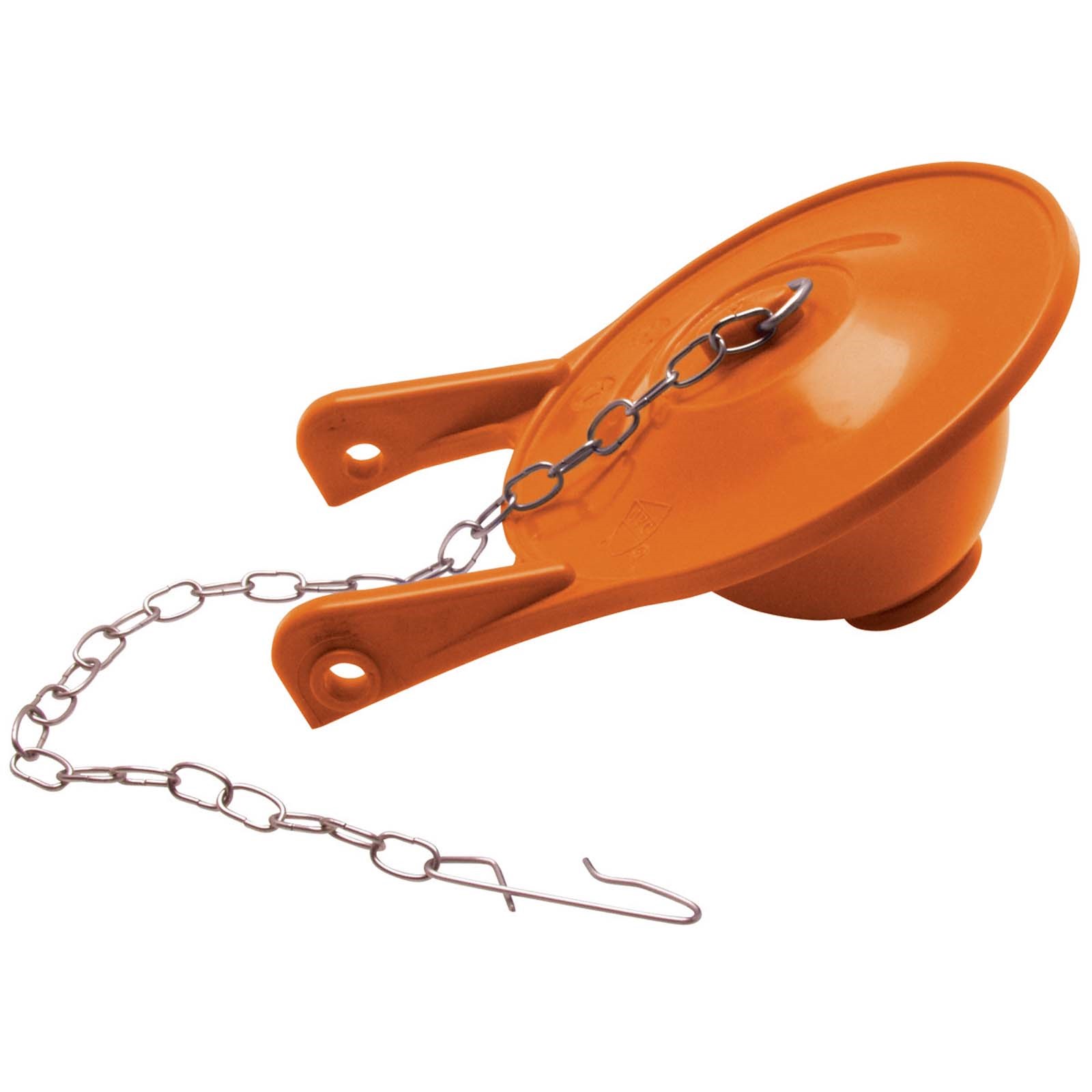 WOLVERINE BRASS 51163W BIG ORANGE VINYL FLAPPER, 3