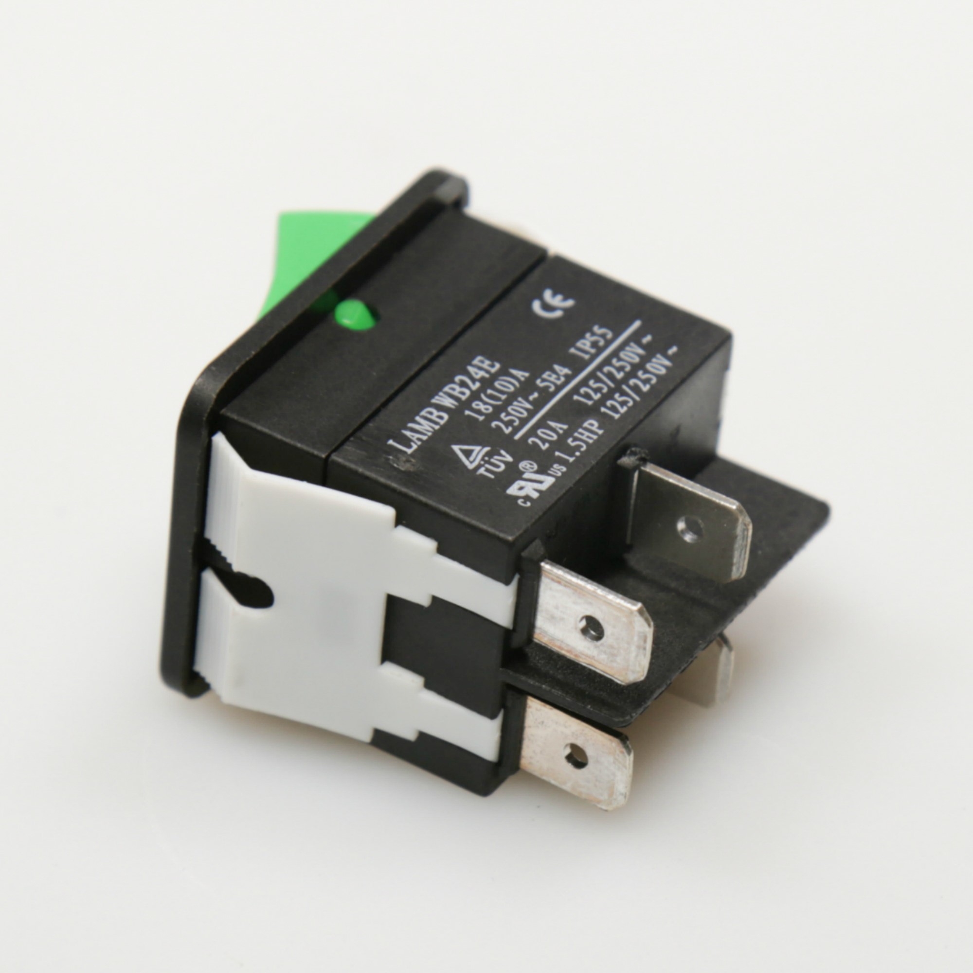 70455101 - SWITCH,ROCKER (DPST OFF-(ON))