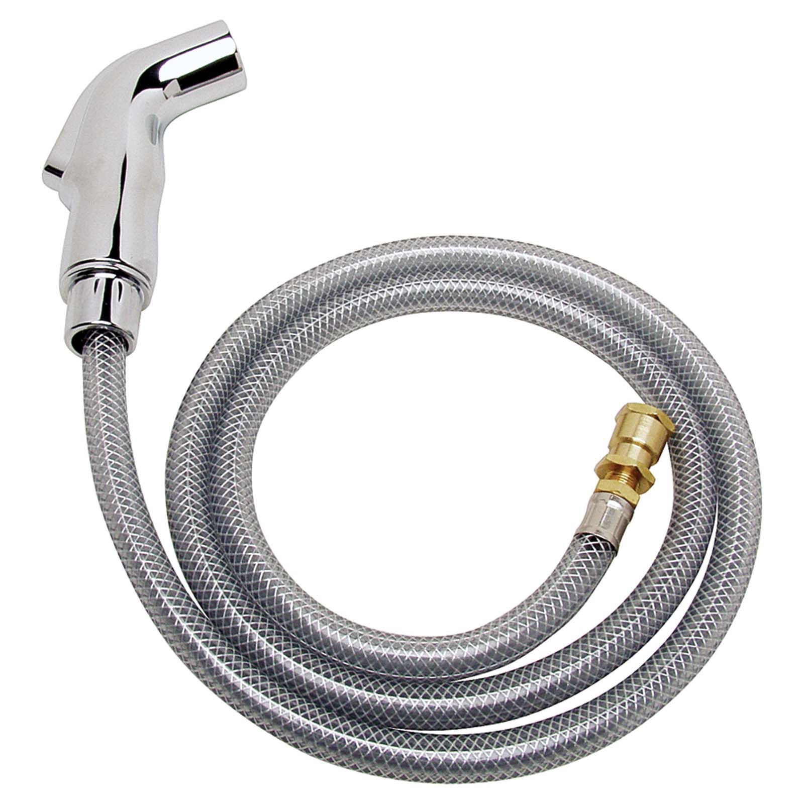 51055W FAUCET ACCESSORIES SPR.HOSE W/HEAD-CHR48UNIV CON