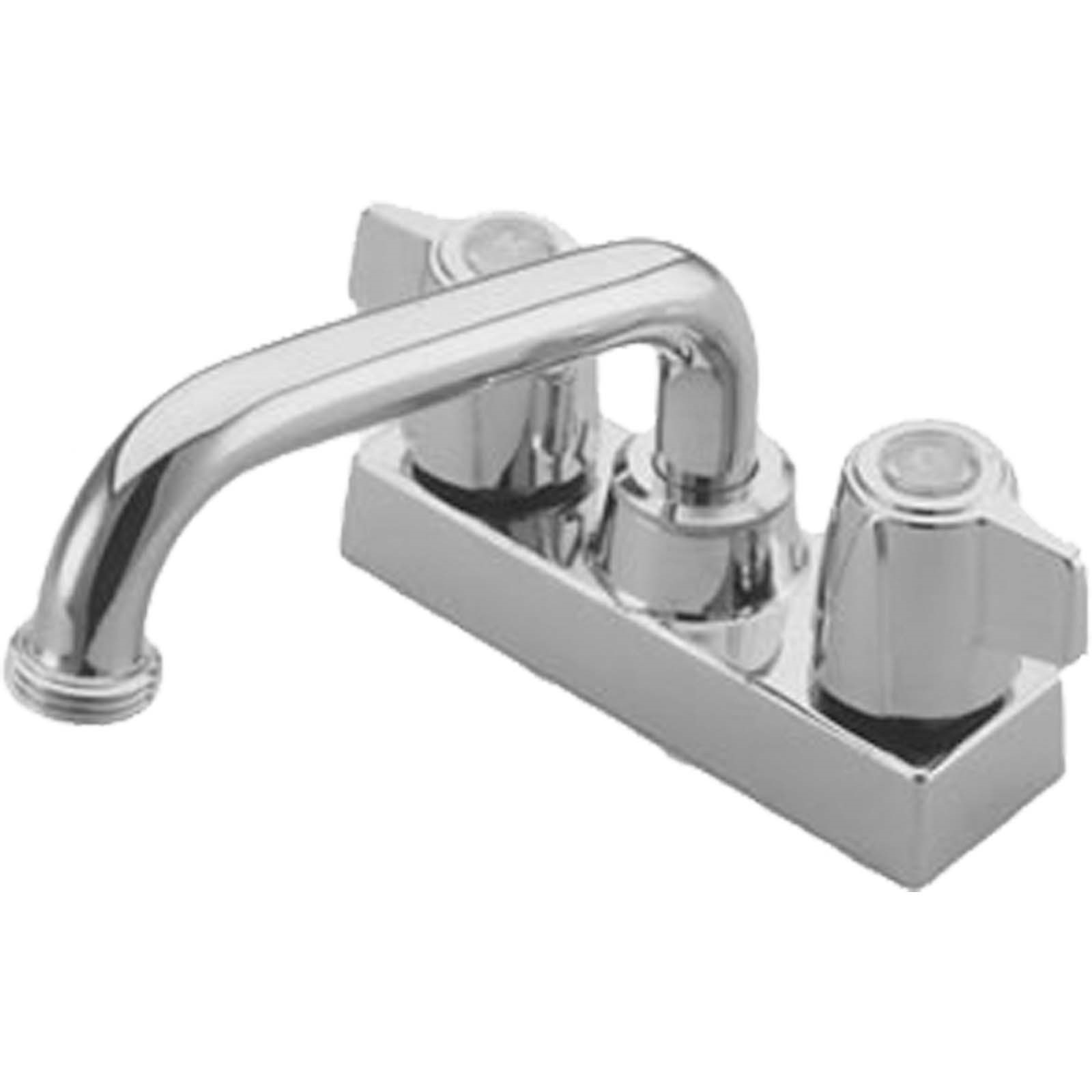 96543 KINGSTON BRASS KB470 BRASS DECK MOUNT 4 CENTERSET
