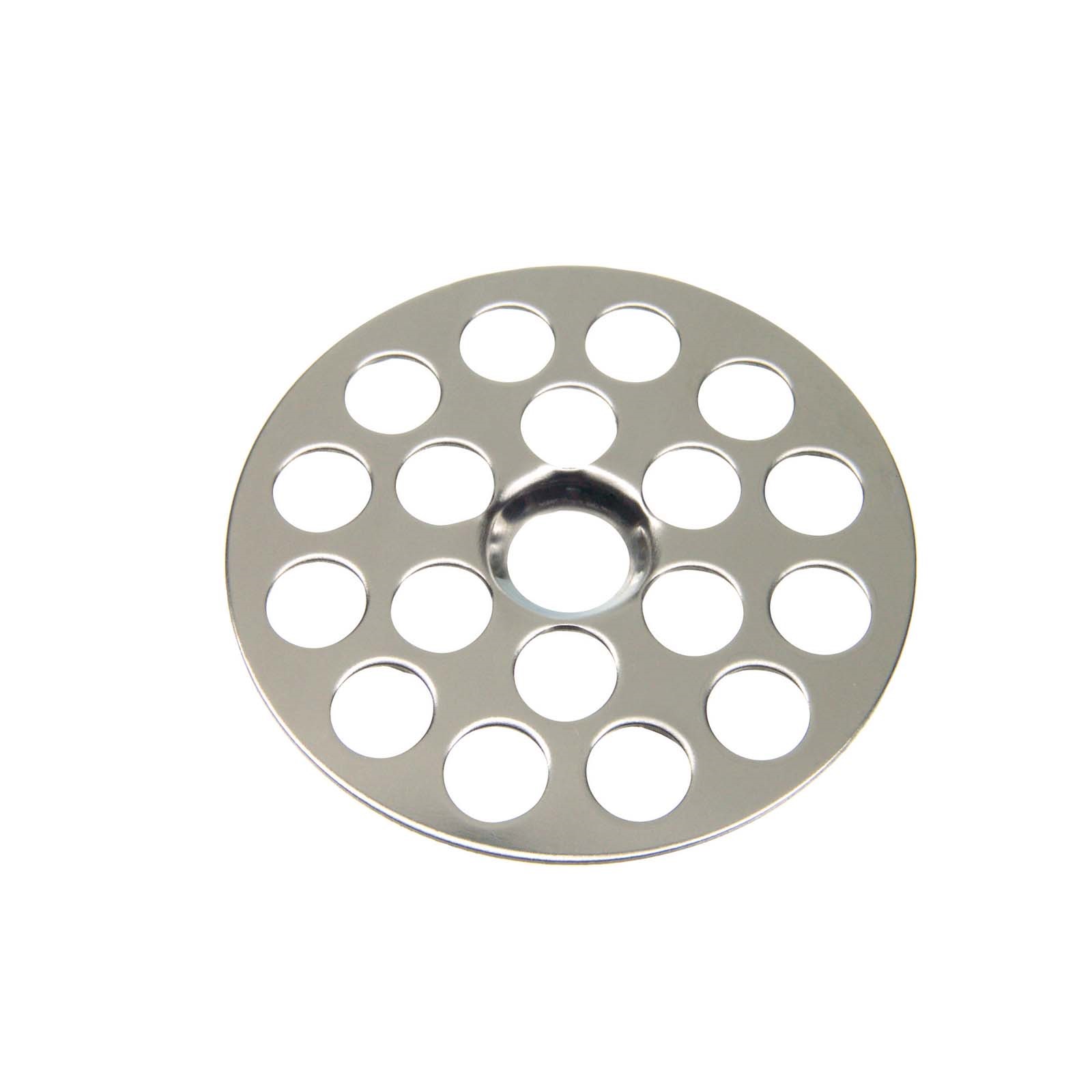 36428 1-1/2 OD CHROME PLATED BRASS FLAT SINK STRAINER