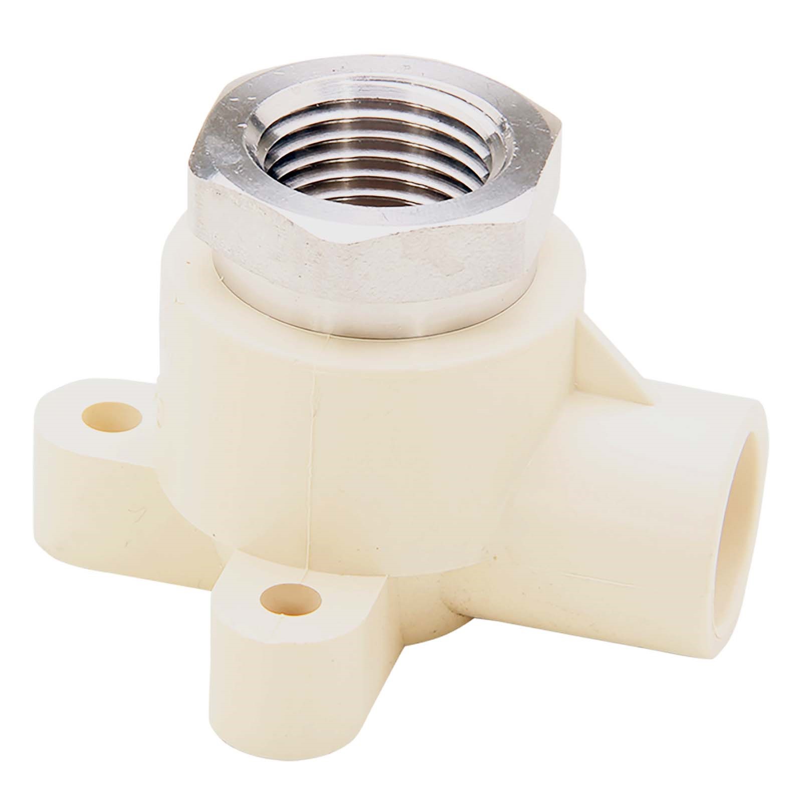 80573NL 1/2 HUB X FIP CPVC, BRASS 90 DEG DROP ELBOW