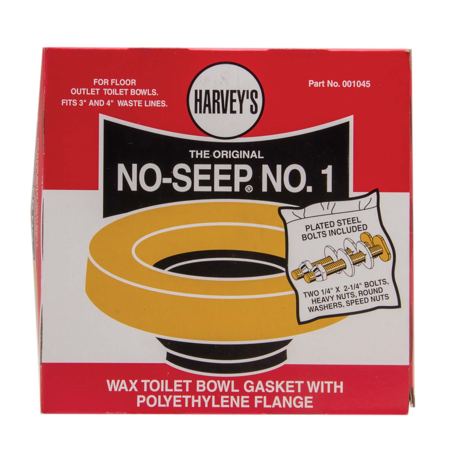 40641 WAX RING W/SLEEVE & BRASS PLATED CLOSET BOLTS