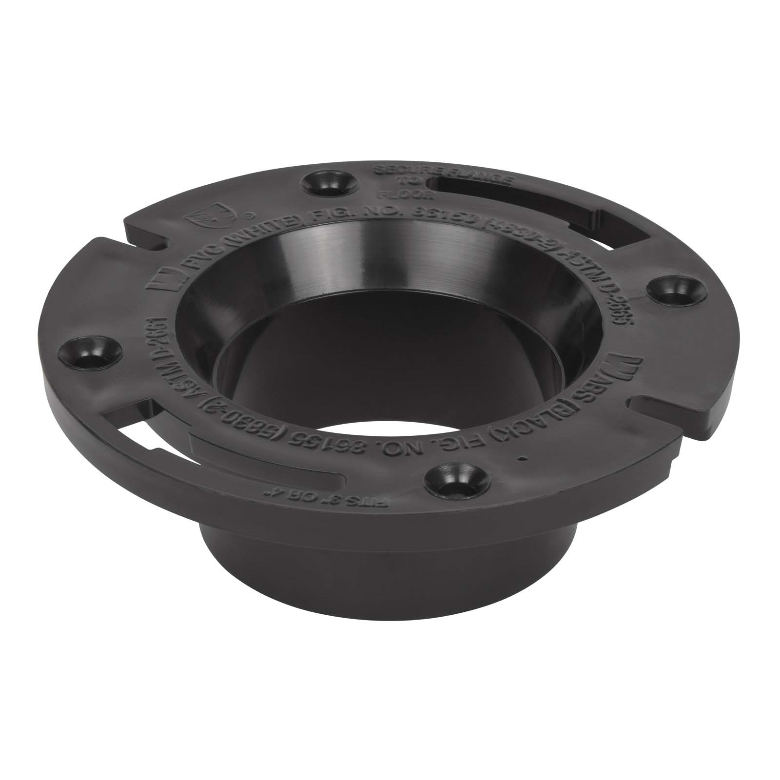 80286 58302 CLOSET FLANGE, 3 ID X 4 OD, ABS