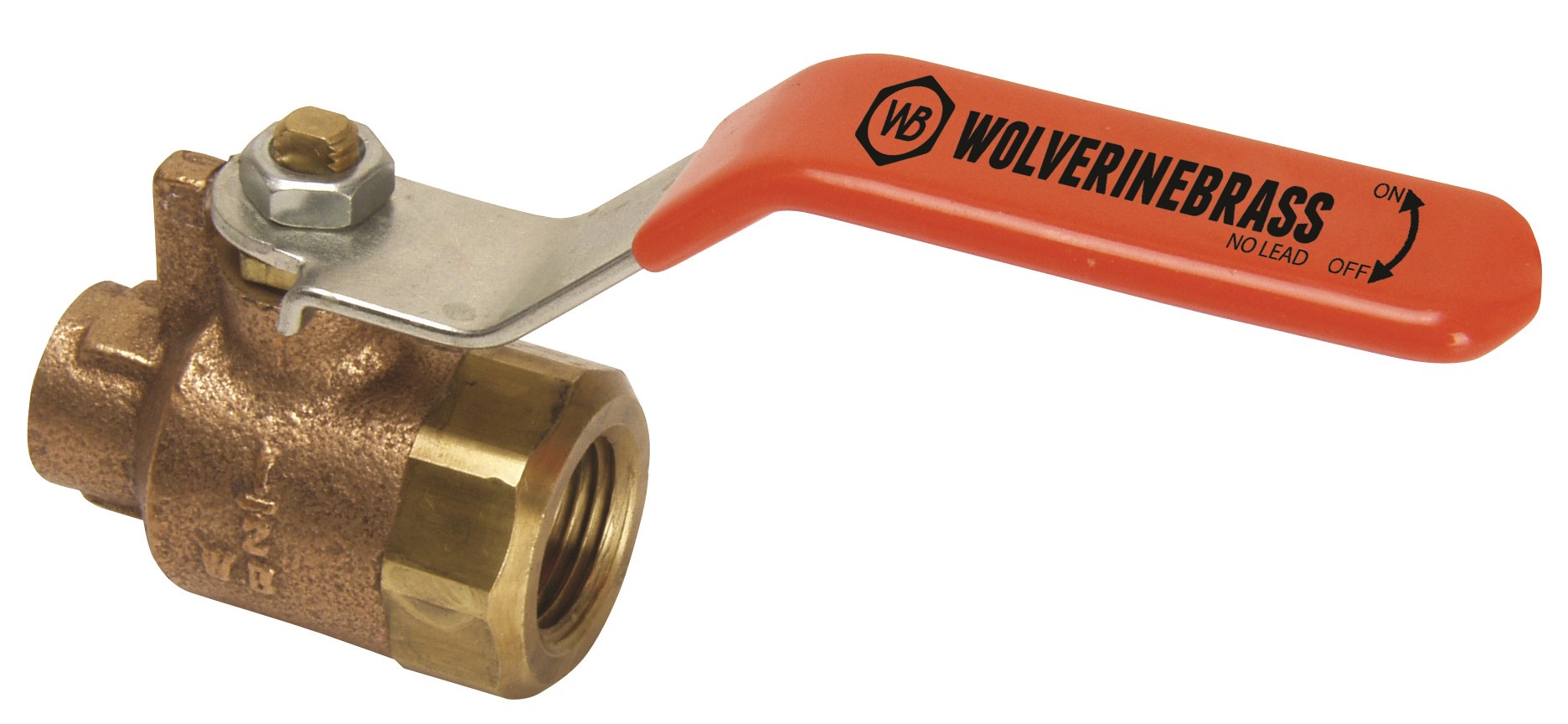 52985W 1/2 FIP X 1/2 C FINALE BRONZE FULL PORT BALL VALVE
