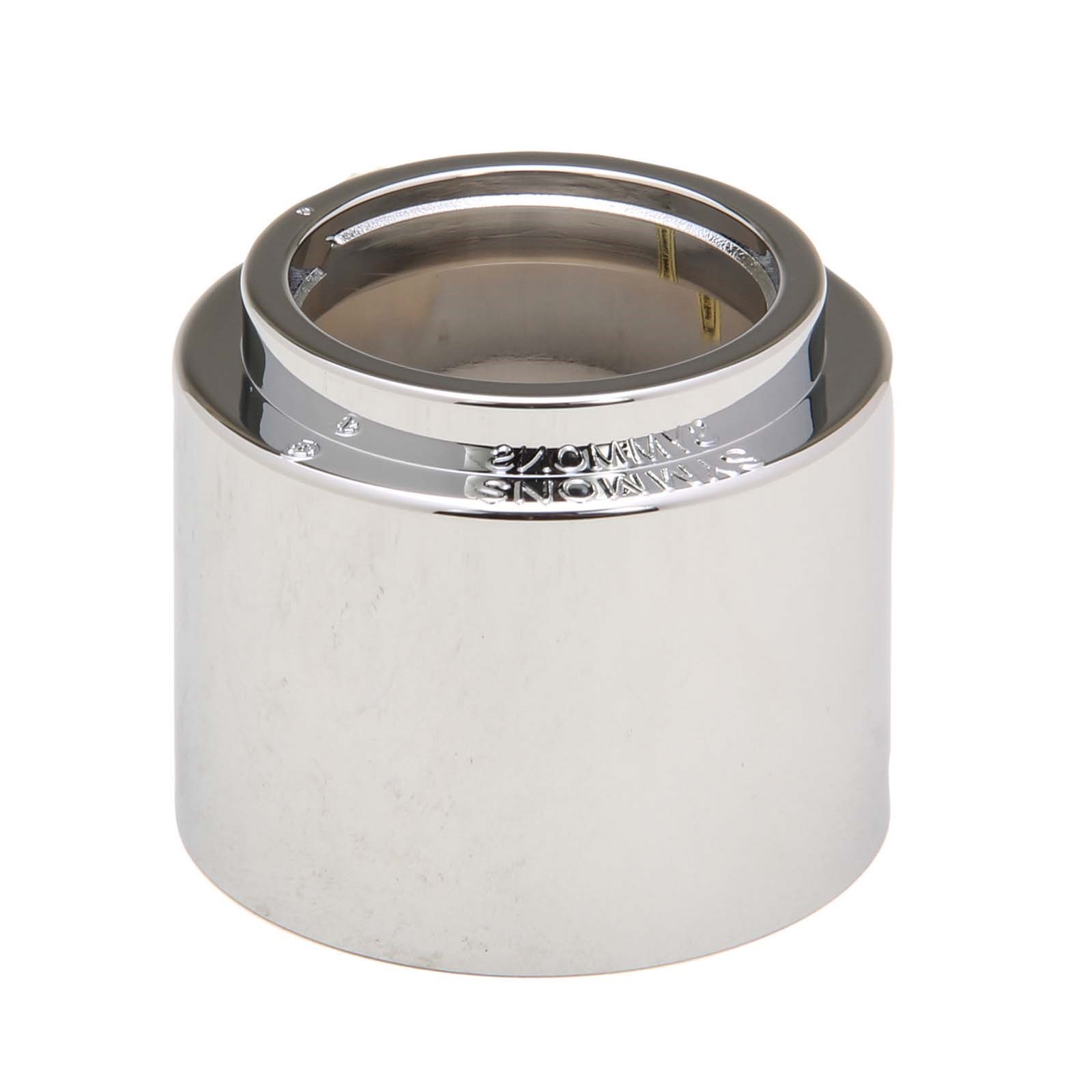 37469 SYMMONS SC-13/18 DOME COVER AND LOCKNUT, CHROME