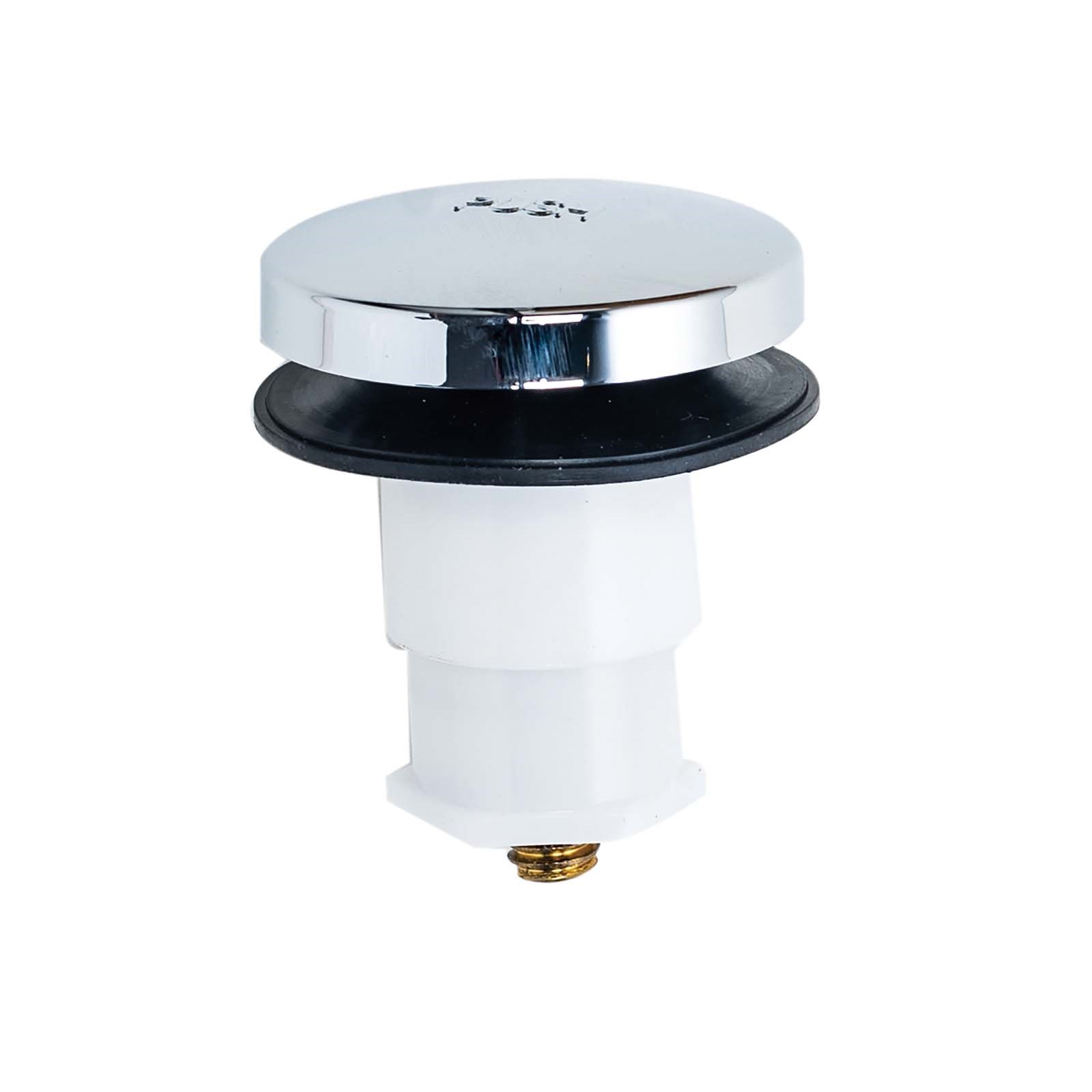 80829 BATH DRAIN TOUCH-TOE STOPPER, 3/8” STUD, CH