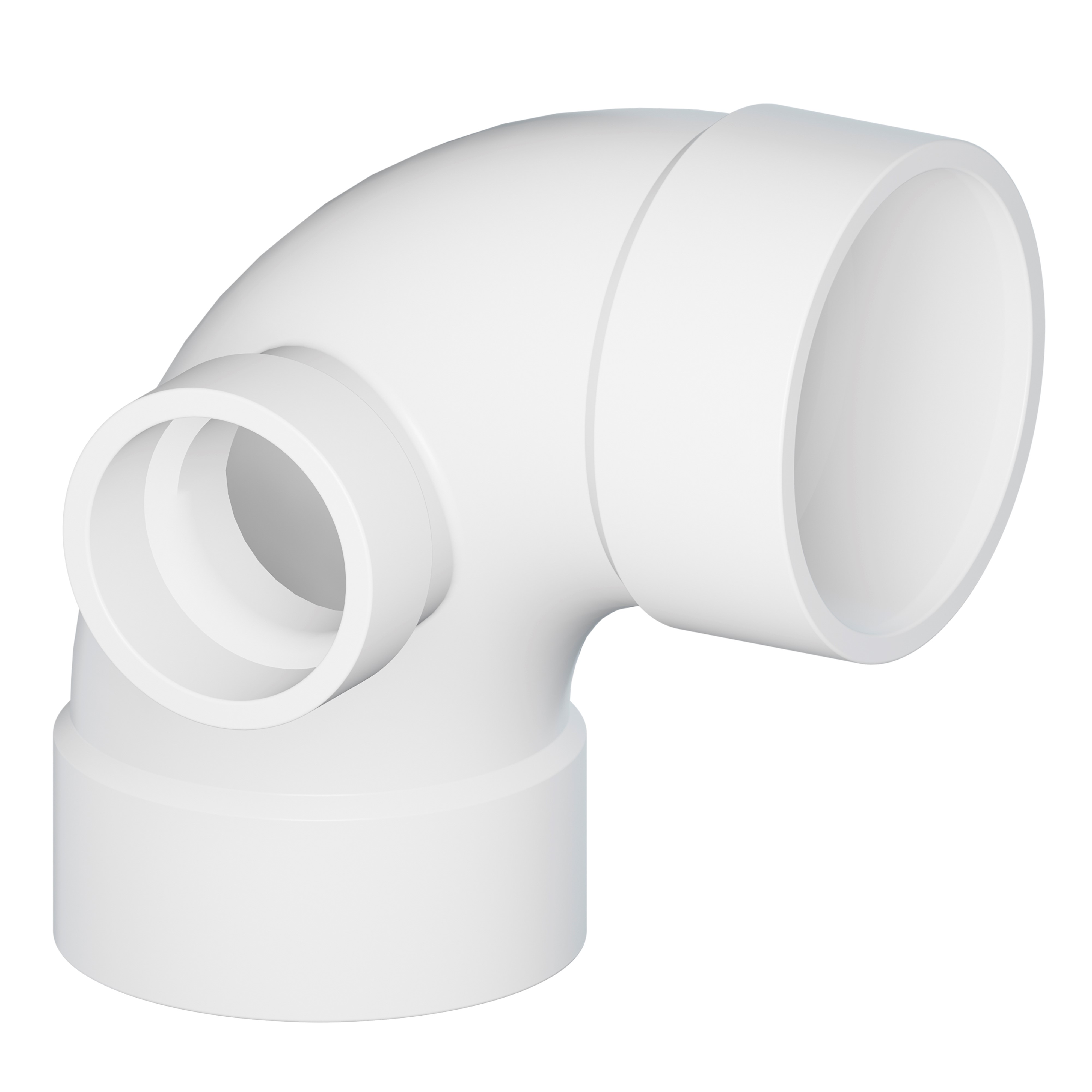 55436 3 X 3 X 2 HUB X HUB X HUB PVC SCH 40 SIDE INLET RE