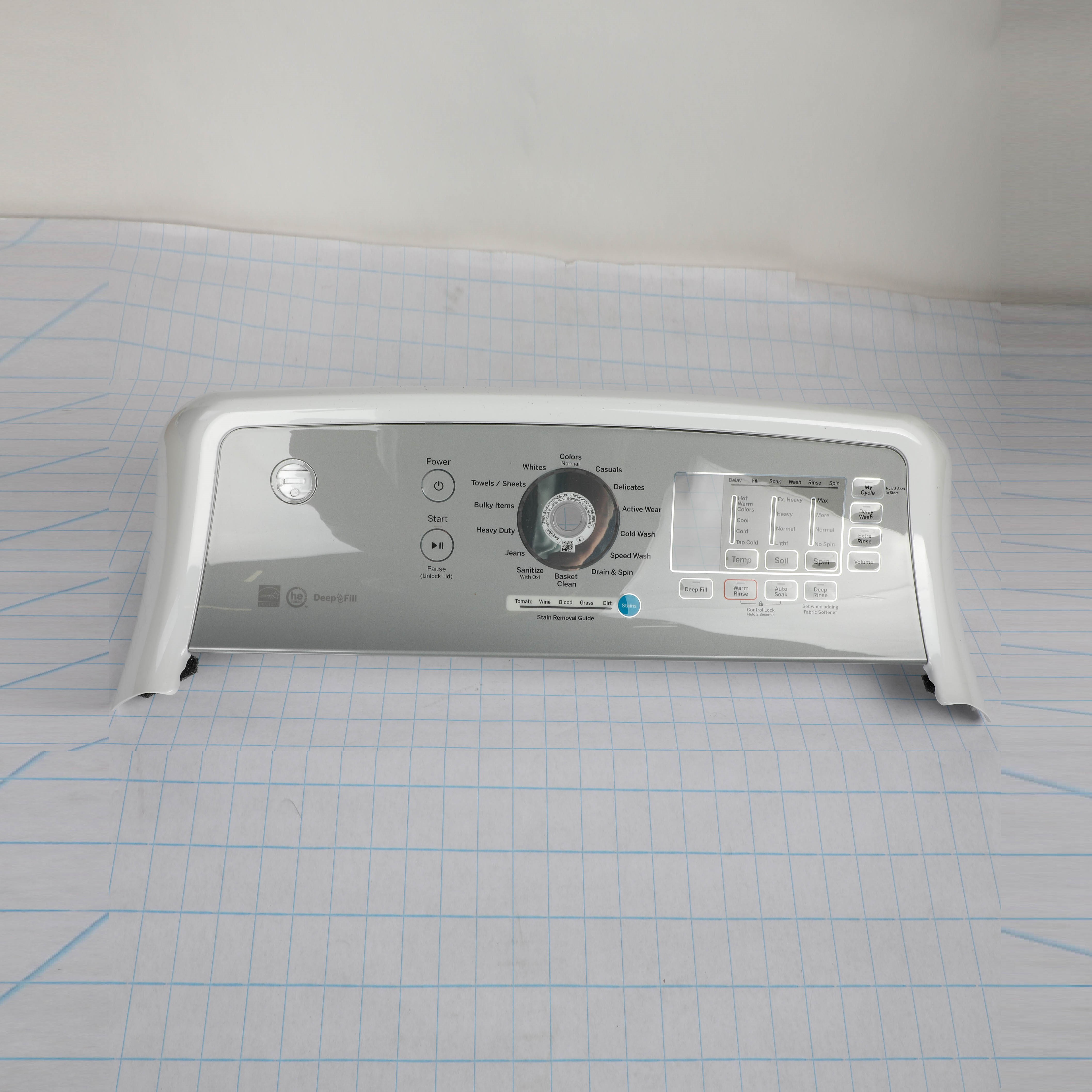 WH22X31917 CONTROL PANEL 680/685 WHITE