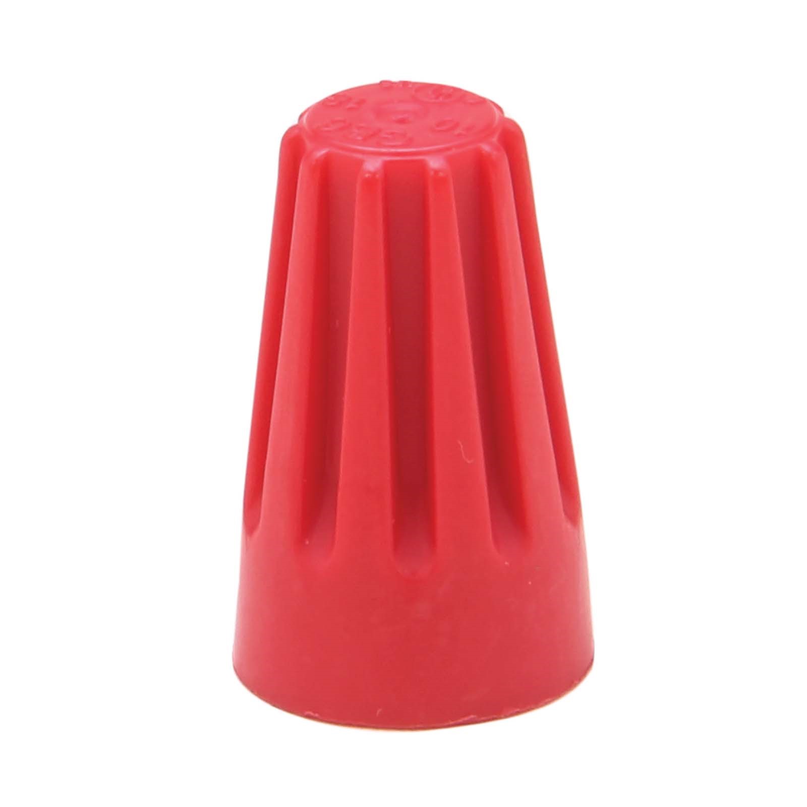 67009 THERMOPLASTIC LARGE WIRE CONNECTOR, RED 100 PACK