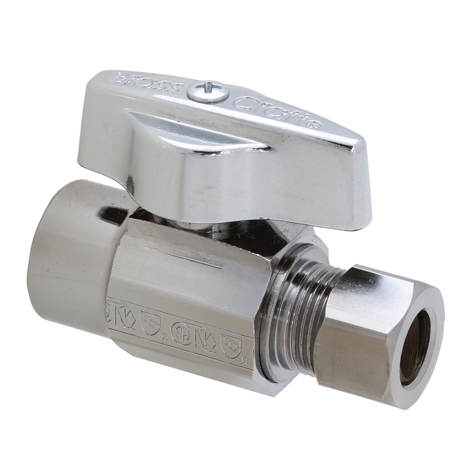 83410NL 1/2 SWEAT X 3/8 OD COMPRESSION BRASS (LEAD FREE) 1