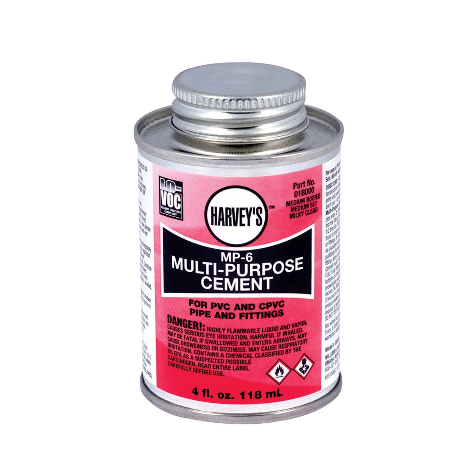 81998 HARVEY MULTI-PURPOSE CEMENT, 4 OZ, BLUE