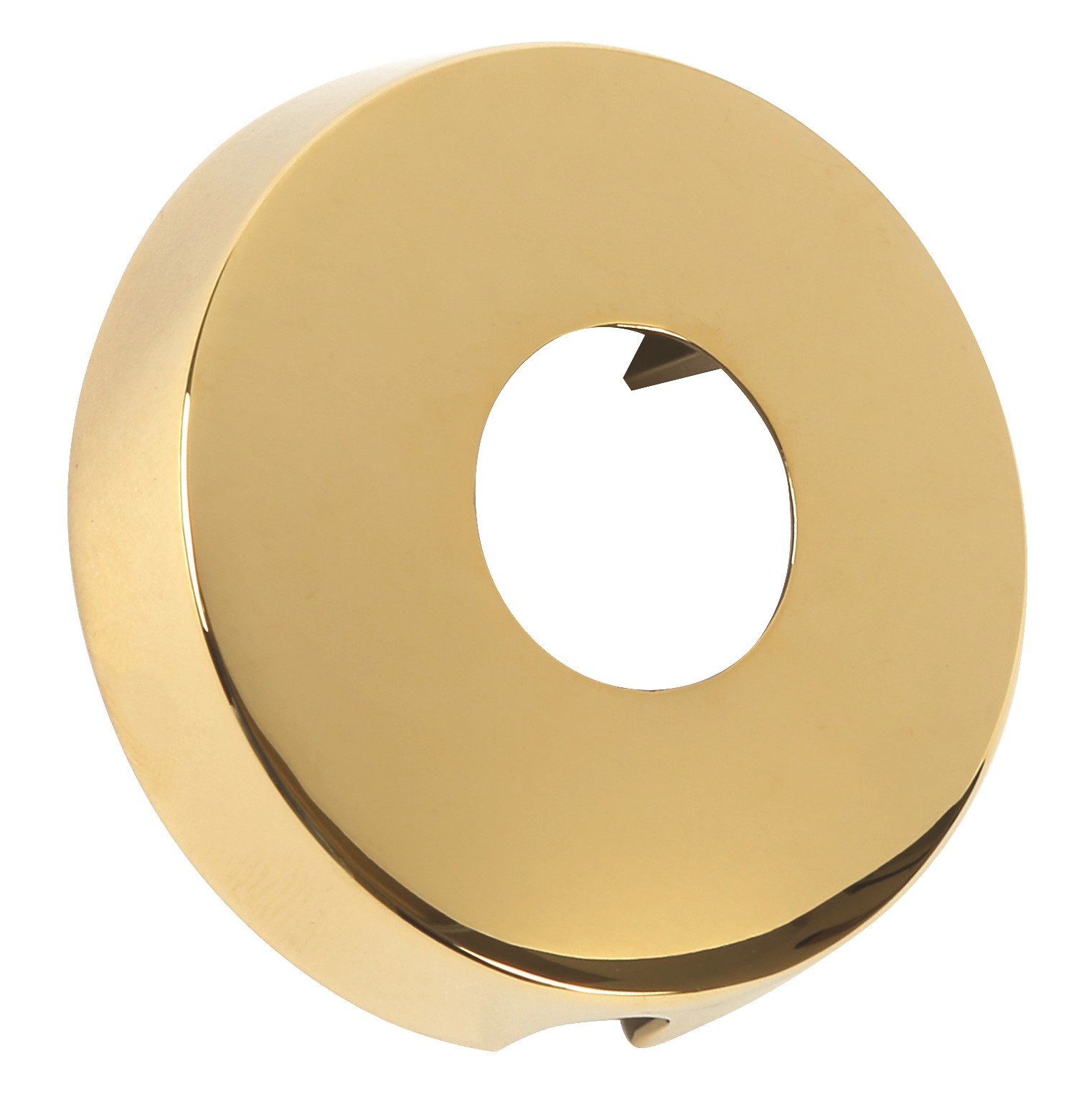 4215201 SHOWER ARM FLANGE, POLISHED BRASS